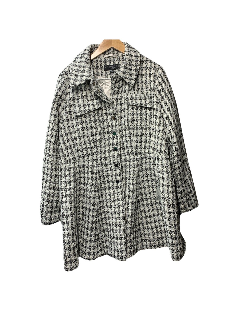 Laundry By Shelli Segal Fit and Flare Plaid Fabric Jacket (XL) [COPY]
